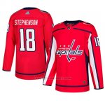 Camiseta Washington Capitals Chandler Stephenson Autentico Home Rojo