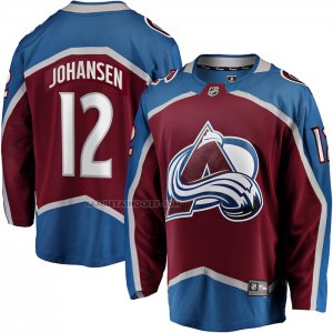 Camiseta Hockey Colorado Avalanche Ryan Johansen Primera Breakaway Maroon