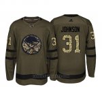 Camiseta Buffalo Sabres Chad Johnson Camo Salute To Service