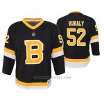 Camiseta Hockey Nino Boston Bruins Alternato Negro