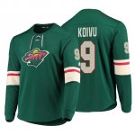 Camiseta Minnesota Wild Mikko Koivu Platinum Verde