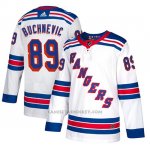 Camiseta New York Rangers Pavel Buchnevich Away Blanco