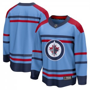 Camiseta Hockey Vegas Winnipeg Jets Aniversario Premier Breakaway Azul