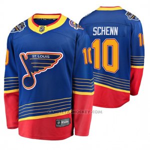 Camiseta Hockey St. Louis Blues Brayden Schenn 2020 All Star Retro Premier Breakaway Azul