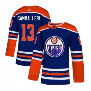 Camiseta Hockey Edmonton Oilers Cammalleri Alterno Autentico Azul