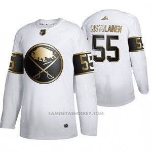 Camiseta Hockey Buffalo Sabres Rasmus Ristolainen Golden Edition Autentico Blanco