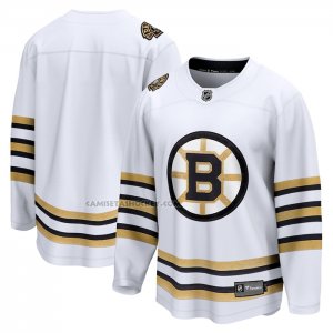 Camiseta Hockey Boston Bruins 100th Aniversario Premier Breakaway Blanco