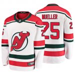 Camiseta New Jersey Devils Mirco Mueller Alternato Breakaway Blanco