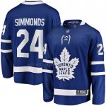 Camiseta Hockey Toronto Maple Leafs Wayne Simmonds Primera Breakaway Azul