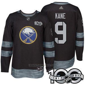 Camiseta Hockey Hombre Buffalo Sabres 9 Evander Kane 2017 Centennial Limited Negro