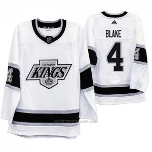 Camiseta Hockey Los Angeles Kings Rob Blake Heritage Throwback Blanco