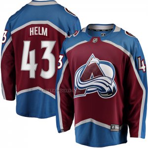 Camiseta Hockey Colorado Avalanche Darren Helm Primera Breakaway Rojo