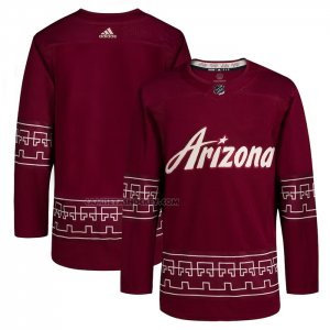 Camiseta Hockey Arizona Coyotes Alterno Autentico 2022-23 Rojo