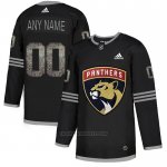 Camiseta Hockey Florida Panthers Personalizada Black Shadow
