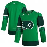 Camiseta Hockey Philadelphia Flyers 2023 St. Patrick's Day Autentico Verde