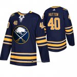 Camiseta Hockey Buffalo Sabres Carter Hutton Primera Autentico Azul