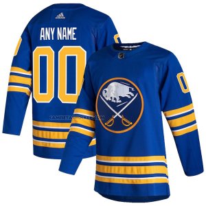 Camiseta Hockey Buffalo Sabres Personalizada Primera Autentico 2020-21 Azul