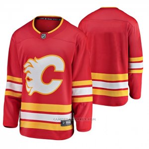Camiseta Hockey Calgary Flames Alterno Rojo