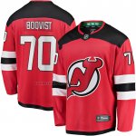 Camiseta Hockey New Jersey Devils Jesper Boqvist Primera Breakaway Rojo