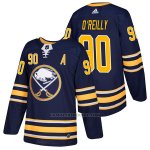 Camiseta Hockey Hombre Autentico Buffalo Sabres 90 Ryan O'reilly Home 2018 Azul
