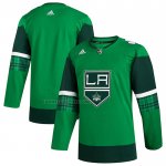 Camiseta Hockey Los Angeles Kings 2023 St. Patrick's Day Autentico Verde