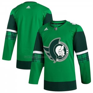 Camiseta Hockey Ottawa Senators 2023 St. Patrick's Day Autentico Verde