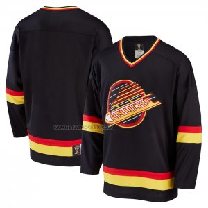 Camiseta Hockey Vancouver Canucks Premier Breakaway Negro