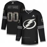 Camiseta Hockey Tampa Bay Lightning Personalizada Black Shadow