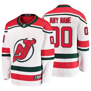 Camiseta New Jersey Devils Custom Alternato Breakaway Blanco