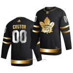 Camiseta Hockey Toronto Maple Leafs Personalizada Golden Edition Limited Autentico 2020-21 Negro