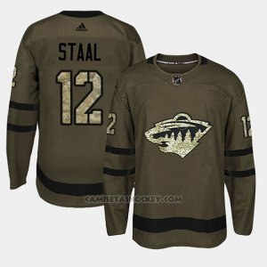 Camiseta Minnesota Wild Eric Staal Camo Salute To Service