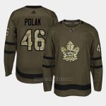 Camiseta Toronto Maple Leafs Roman Polak Camo Salute To Service