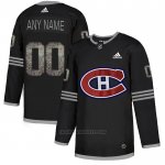 Camiseta Hockey Montreal Canadiens Personalizada Black Shadow