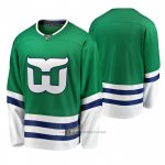 Camiseta Hockey Hartford Whalers Autentico Heritage Verde