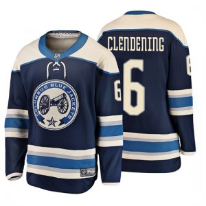 Camiseta Nino Columbus Blue Jackets Adam Clendening 2019 Alternato Breakaway Azul