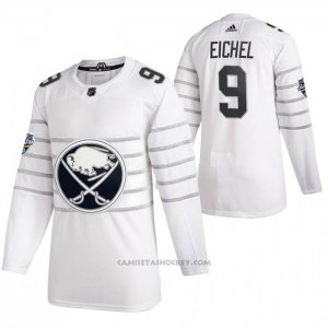 Camiseta Hockey Buffalo Sabres Jack Eichel Autentico 2020 All Star Blanco