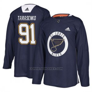 Camiseta St. Louis Blues Vladimir Tarasenko New Season Practice Azul