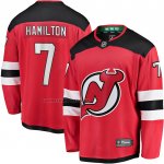 Camiseta Hockey New Jersey Devils Dougie Hamilton Primera Premier Breakaway Rojo