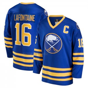 Camiseta Hockey Buffalo Sabres Pat LaFontaine Breakaway Retired Azul