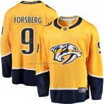 Camiseta Hockey Nashville Predators Filip Forsberg Primera Breakaway Oro