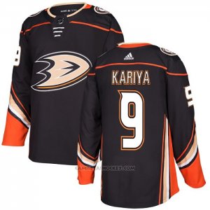 Camiseta Hockey Anaheim Ducks 9 Paul Kariya Negro