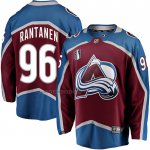 Camiseta Hockey Colorado Avalanche Mikko Rantanen Primera 2022 Stanley Cup Final Breakaway Rojo