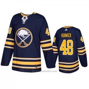 Camiseta Hockey Buffalo Sabres Matt Hunwick Primera Azul