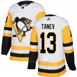 Camiseta Hockey Pittsburgh Penguins 13 Brandon Tanev Road Autentico Blanco