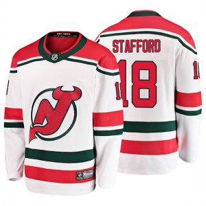 Camiseta New Jersey Devils Drew Stafford Alternato Breakaway Blanco