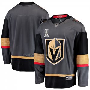 Camiseta Hockey Vegas Golden Knights 2023 Stanley Cup Champions Alterno Breakaway Negro