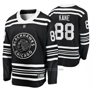 Camiseta Hockey Chicago Blackhawks Patrick Kane Premier Alternato Negro