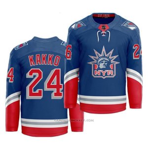 Camiseta Hockey New York Rangers Kakko Azul