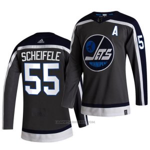 Camiseta Hockey Winnipeg Jets Scheifele Negro