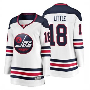 Camiseta Mujer Winnipeg Jets Bryan Little Heritage Fanatics Breakaway